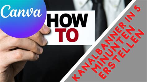 YouTube Kanalbild/Kanalbanner erstellen: So geht's!.